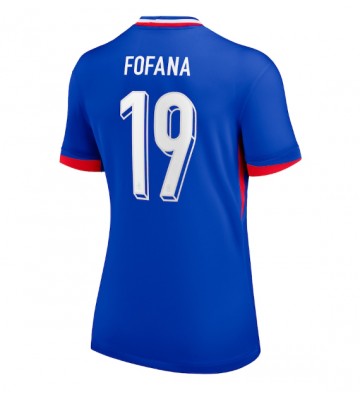 Frankrike Youssouf Fofana #19 Hemmatröja Kvinnor EM 2024 Kortärmad